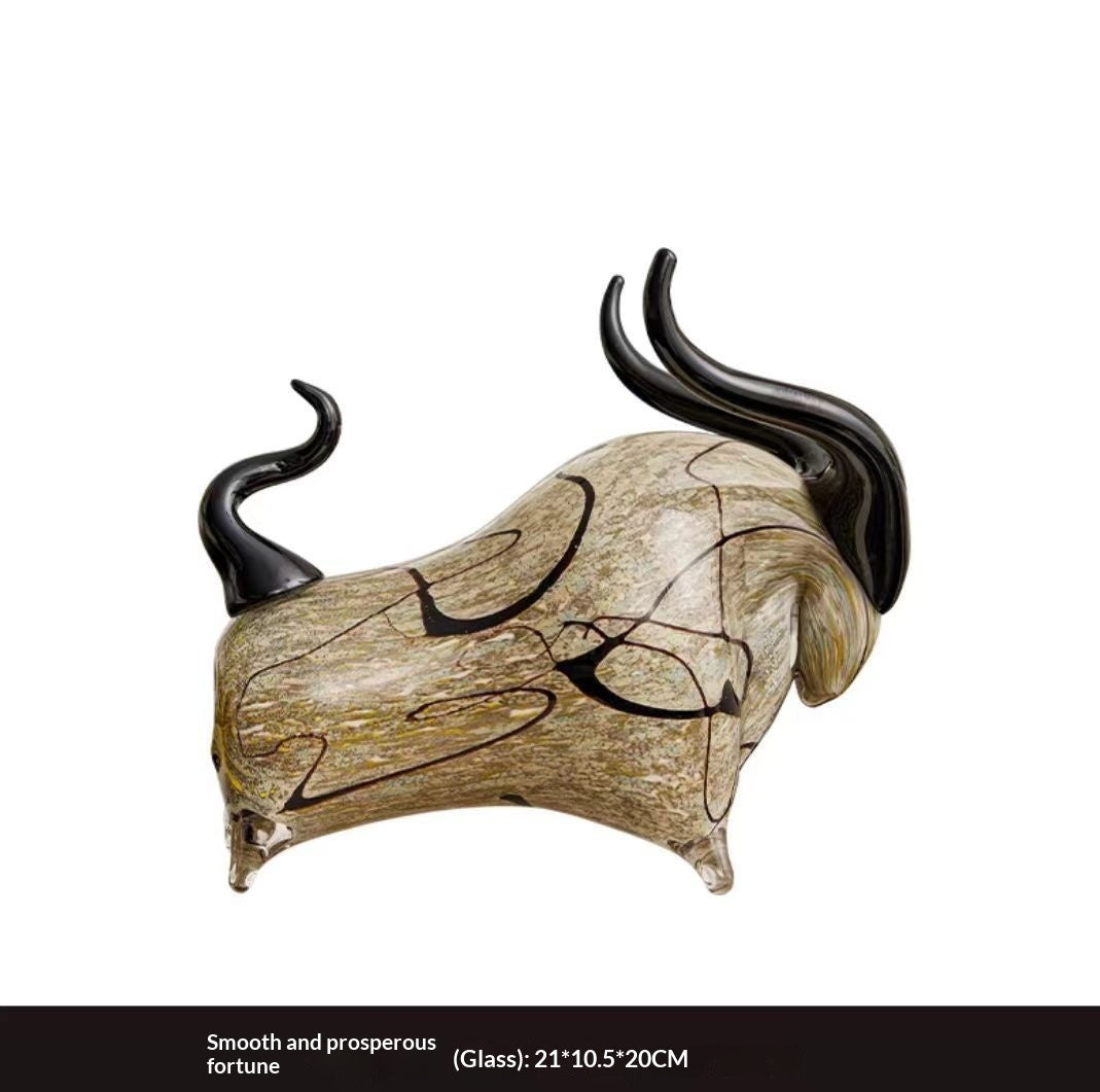 Affordable Luxury Handmade Glass And Vitreous Art Decor Piece